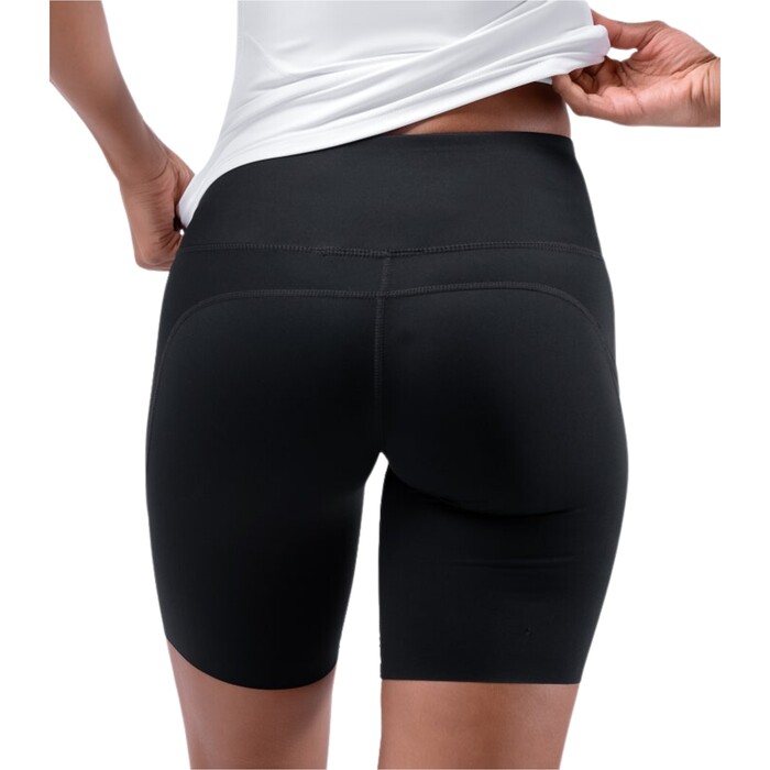 2024 Zhik Womens Eco Spandex UPF50+ Shorts SRT-0063-W-BLK - Black